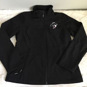 Core 365 northend Women’s Zip Up Jacket SM Lady With Hat Logo Inside Pockets